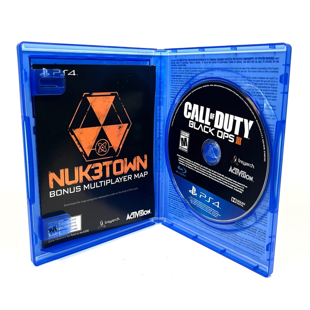 Call of Duty Black Ops III PS4 PlayStation 4 Game Activision Nuketown CIB - Picture 5 of 7